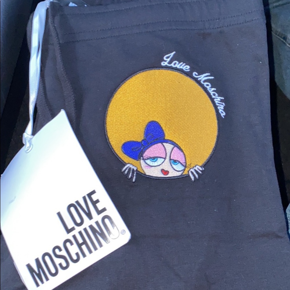 Love Moschino Black Sweats USsize6